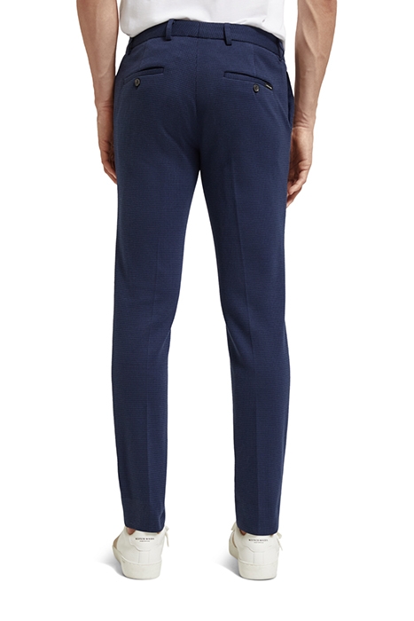 MOTT SUPER SLIM FIT CLASSIC YARN-DYED CHINO BLUE / NIGHT CHE 2