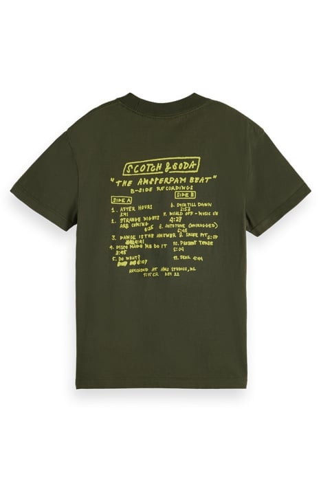 COTTON IN CONVERSION SKATE-FIT ARTWORK T-SHIRT KHAKI 5