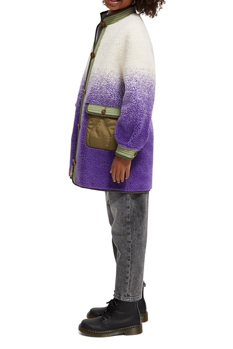 LONGER-LENGTH GRADIENT TEDDY COAT GRADIENT 6