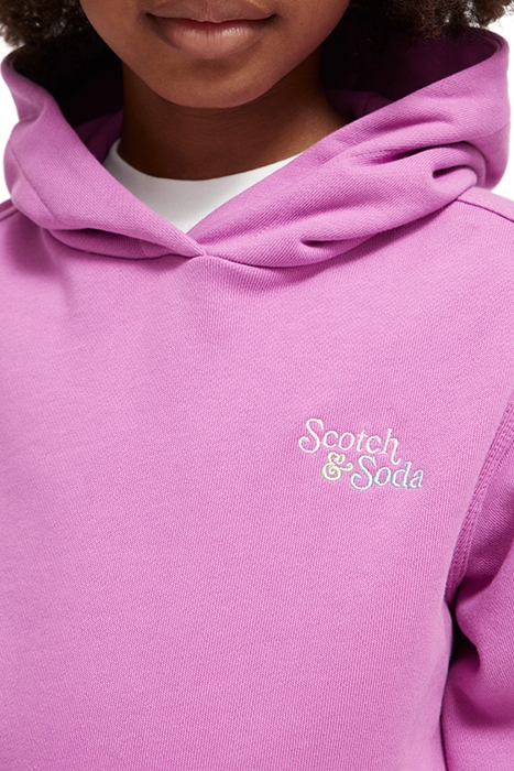 ORGANIC COTTON HOODIE VINYL VIOLET 6