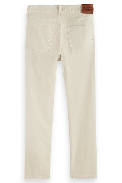 REGULAR SLIM RALSTON CORDUROY JEANS IN ORGANIC COTTON OFF WH 5