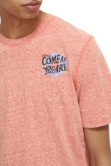 MELANGE AW T-SHIRT RED SKIES 6