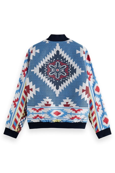 JACQUARD BOMBER JACKET MULTICOLOUR JACQUARD 5