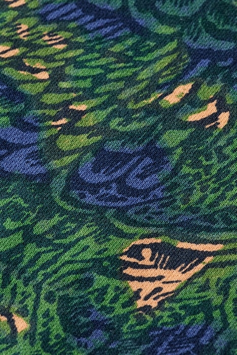 BIG AOP SWEATSHIRT NIGHT ORANGE CAMO 7