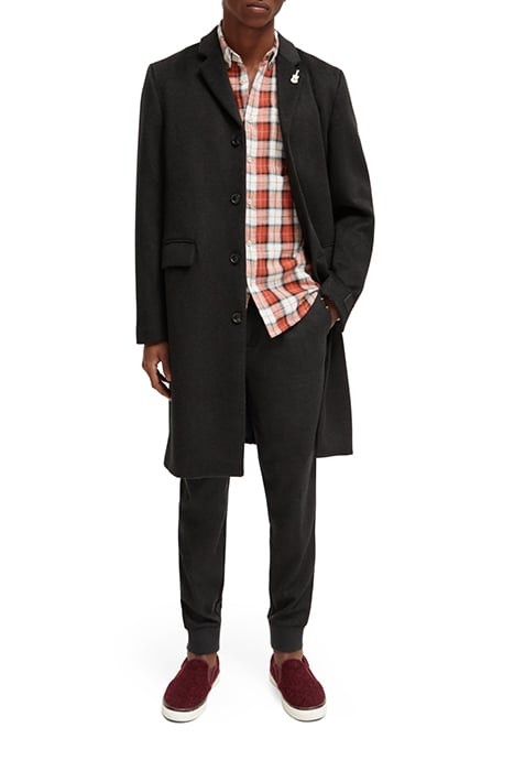 SEASONAL - RELAXED SLIM BRUSHED WOOL BLEND PLEATED JOGGER VI 3