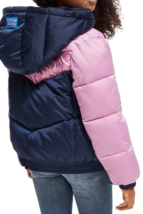 METALLIC COLOURBLOCK JACKET COLOURBLOCK 2