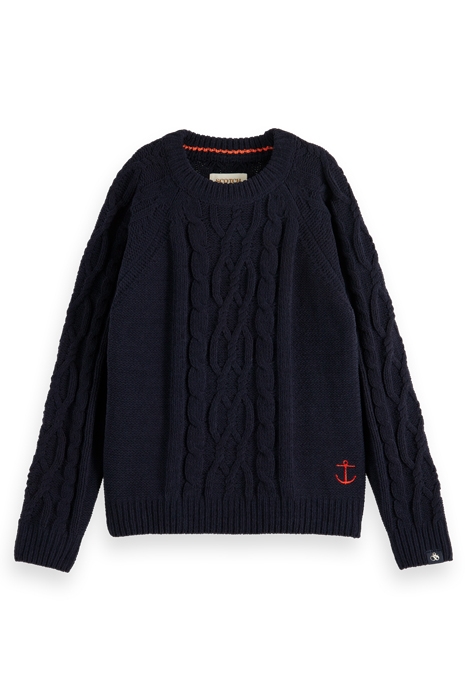 CHENILLE CABLE KNIT NIGHT 4