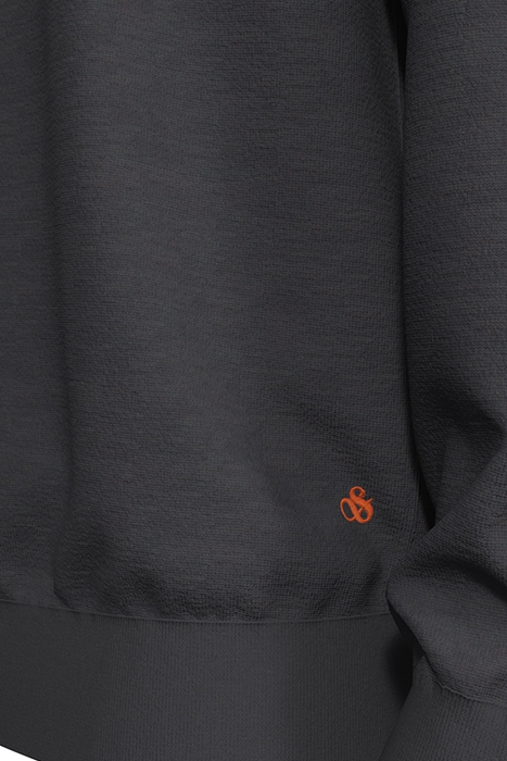 REGULAR FIT TURTLENECK PULLOVER IN MERINO WOOL MOONDUST 3