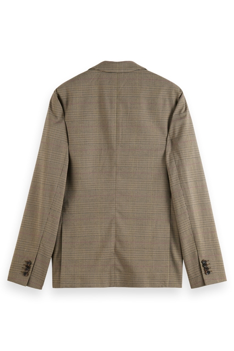 CLASSIC YARN-DYED CHECK BLAZER TAUPE CHECK 5