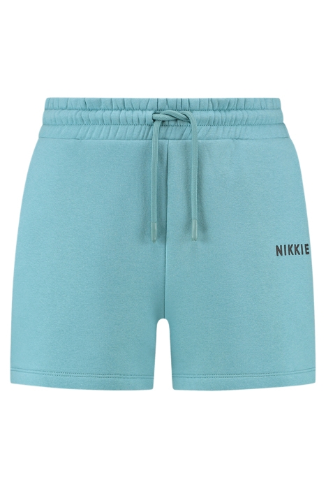 SWEAT SHORT TURQUOISE BLUE 1
