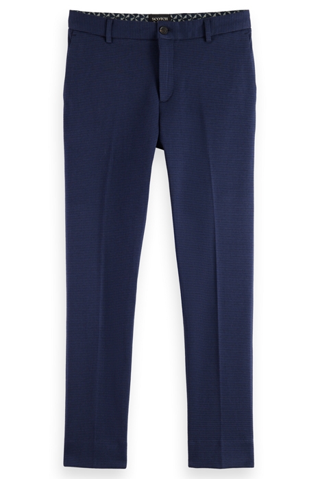 MOTT SUPER SLIM FIT CLASSIC YARN-DYED CHINO BLUE / NIGHT CHE 4