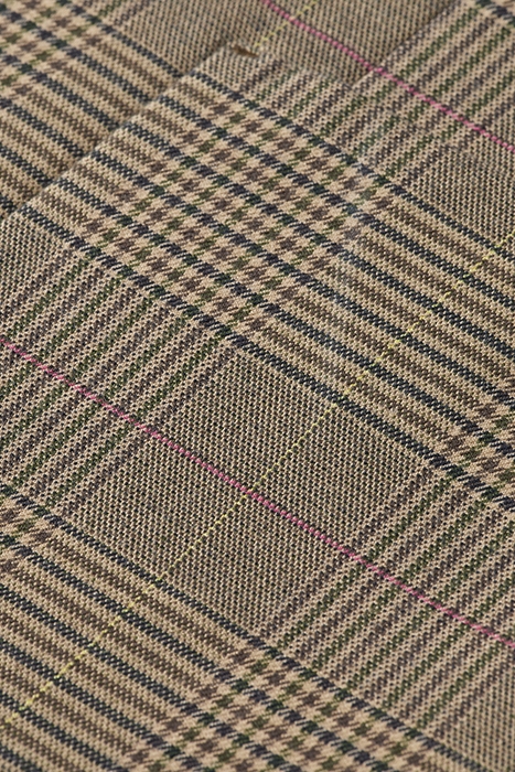 CLASSIC YARN-DYED CHECK BLAZER TAUPE CHECK 8