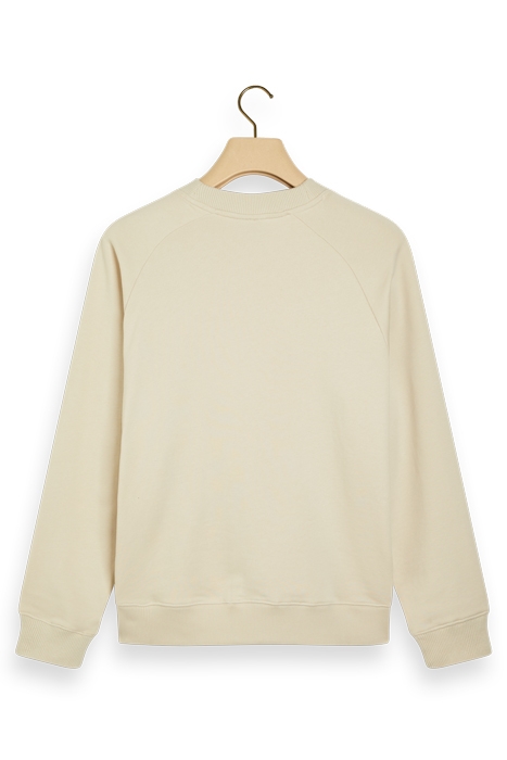 UNISEX ORGANIC CREWNECK SWEATSHIRT STONE 6