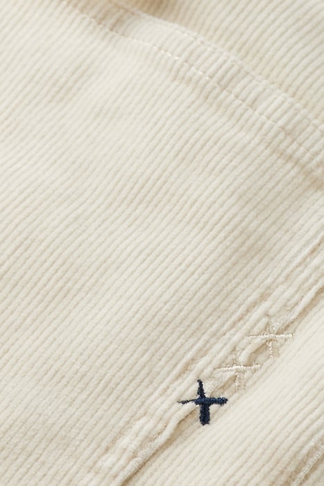 REGULAR SLIM RALSTON CORDUROY JEANS IN ORGANIC COTTON OFF WH 8