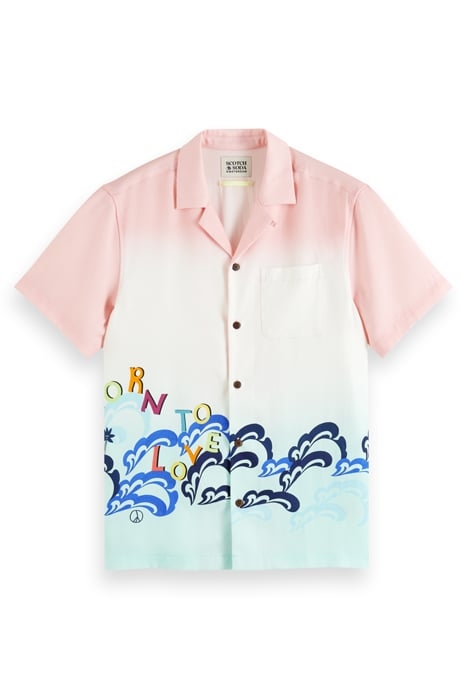 BORN TO LOVE - SHORT SLEEVED SHIRT PINK GRADIANT 7