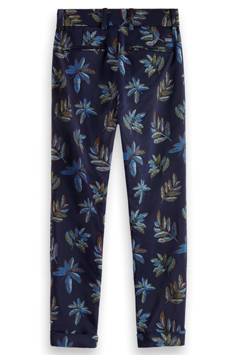 LOOSE TAPERED-FIT JACQUARD PANTS LEAF JACQUARD 5