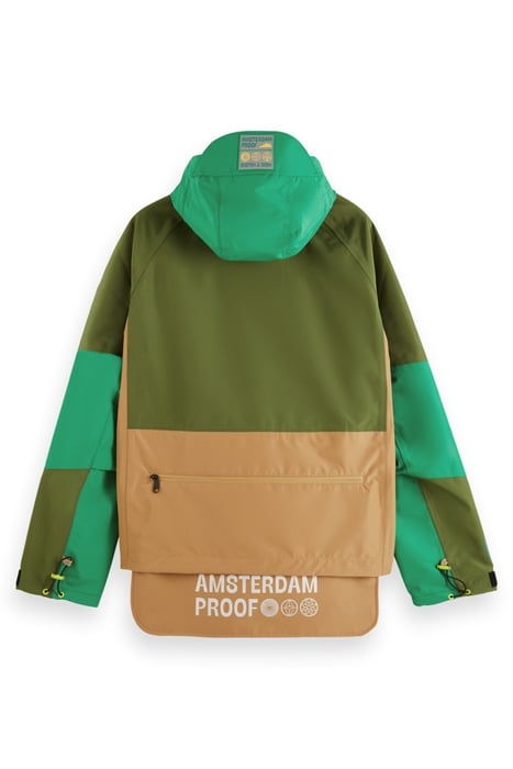 AMSTERDAM PROOF RAINCOAT - FOLDABLE JACKET FOREST 8
