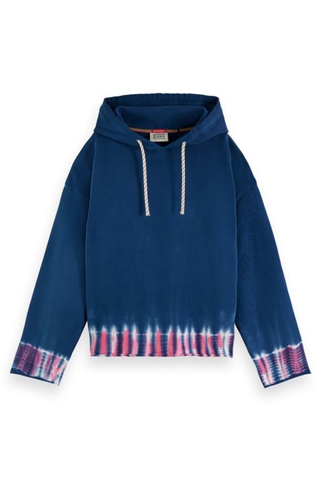 COTTON IN CONVERSION DIP-DYE HOODIE NAVY 4