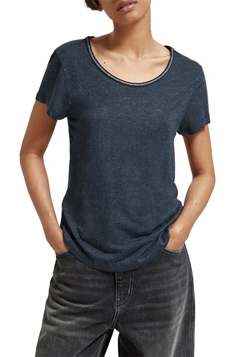 GLITTER MELANGE T-SHIRT NIGHT 1