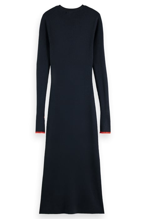 SKINNY RIB KNITTED DRESS NIGHT 5