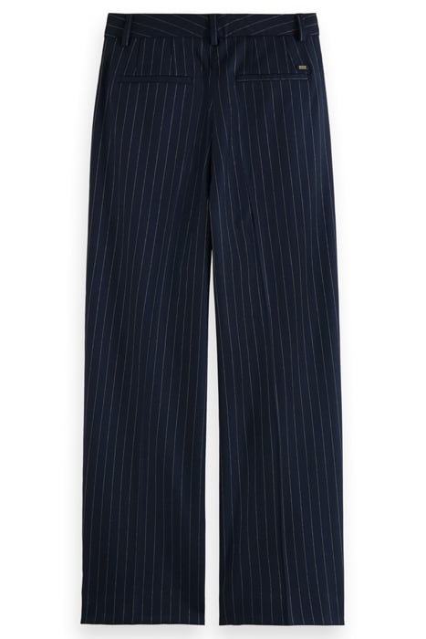 FRONT PLEAT PINSTRIPE BOYFRIEND PANT NIGHT PINSTRIPE 5