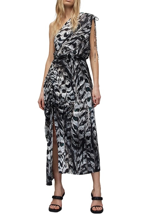 LAURA INES DRESS WHITE MONO 1