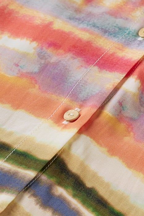 SHIRT WITH TIE NECK PSYCHEDELIC STRIPE 7