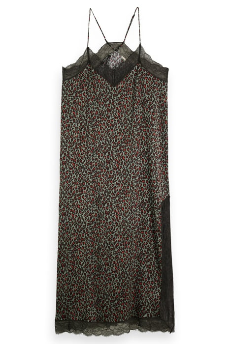 CAMI DRESS WITH LACE DETAIL CREATURES OF THE NIGHT FIELD GRE 3