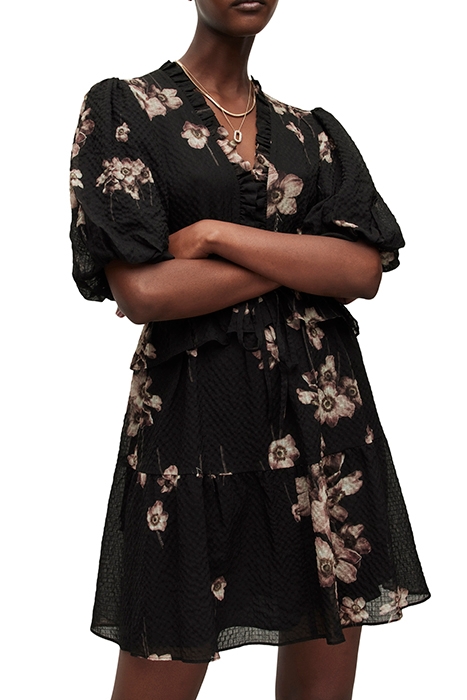 LINA FILLIPA DRESS BLACK 1