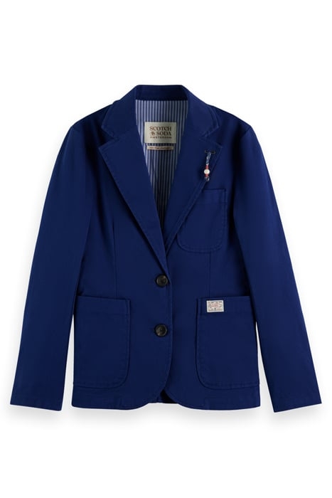 WORKWEAR SINGLE BREASTED BLAZER MARINE 3