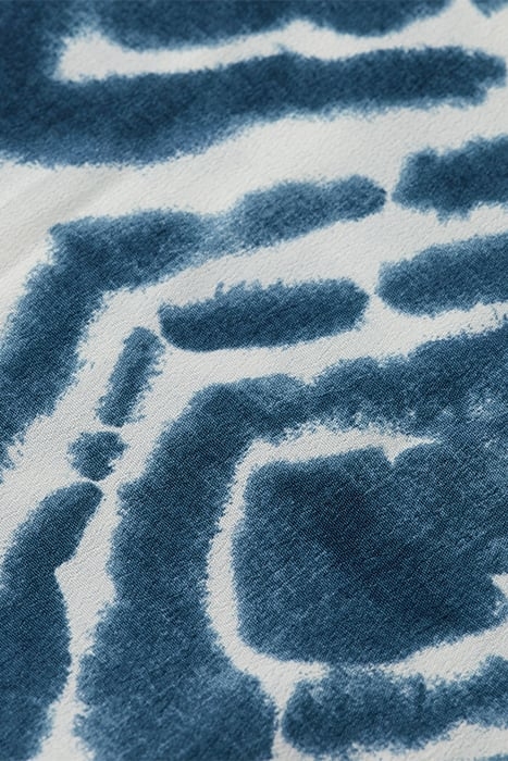 MIDI DRESS WITH HIGH LOW HEM DISCO TIE DYE BOTTLE GREEN 8