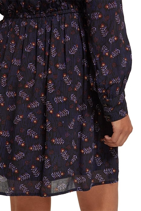 PRINTED MINI DRESS FOLK FLORAL 8