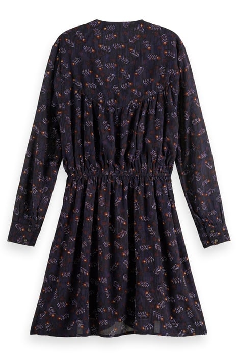 PRINTED MINI DRESS FOLK FLORAL 5