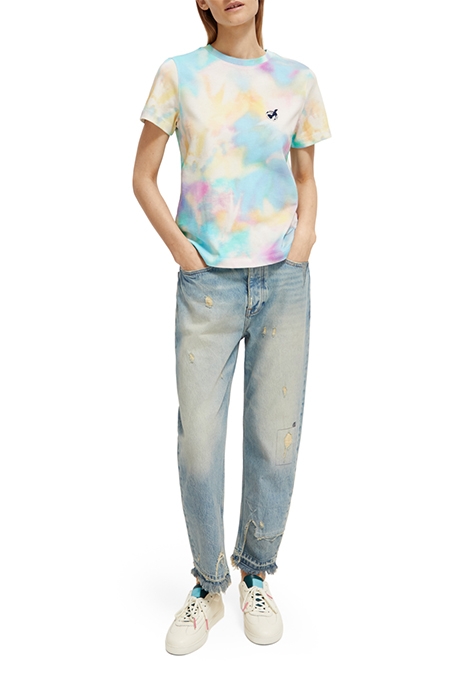 THE FREE SPIRIT PEACE BIRD TIE DYE T-SHIRT MULTICOLOUR TIE D 3
