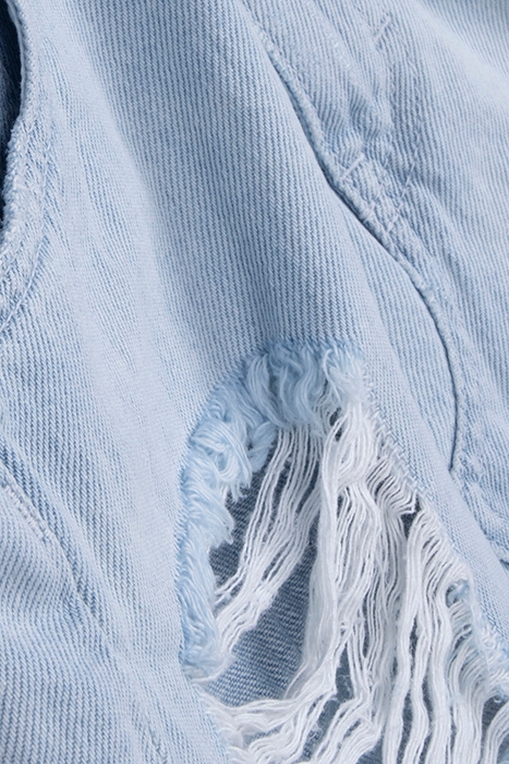 GENOLAIP DENIM SKIRT IN LIGHT BLUE 3