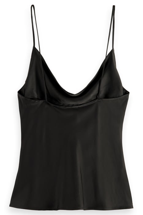 COWL NECK CAMISOLE EVENING BLACK 5