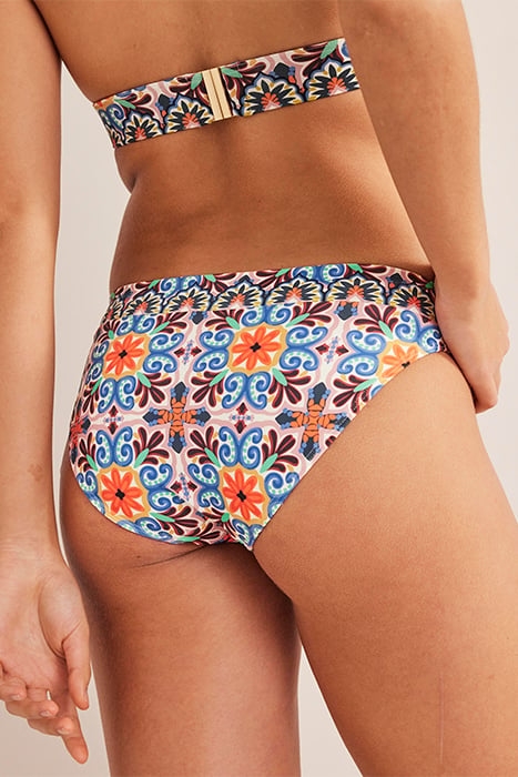 ITHACA PANEL BIKINI BOTTOMS MULTI, TAPESTRY TILE 2