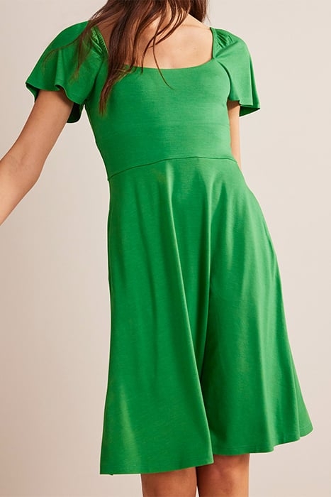 SQUARE NECK JERSEY MINI DRESS ROLLING HILLS 4