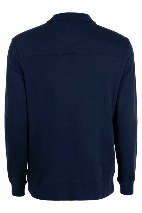 ASHBY HALF ZIP SWEAT DARK NAVY 2