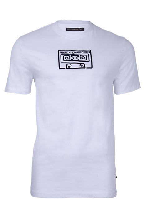 CASSETTE EMBROIDERY WHITE / BLACK 1