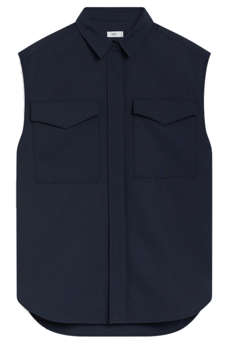 SLEEVELESS SHIRTS & BLOUSES DARK NIGHT 3