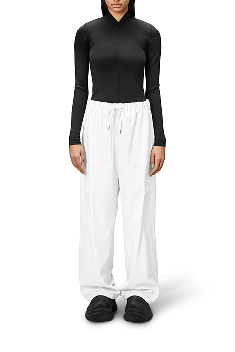 UNISEX CARGO RAIN PANTS WIDE POWDER 1