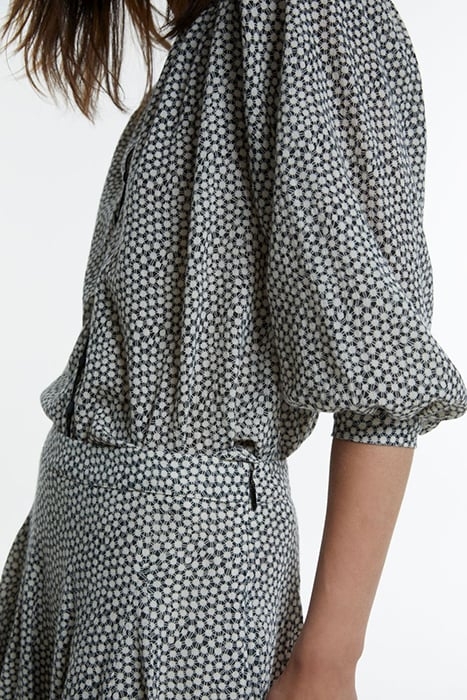 GATHERED BLOUSE SHIRTS & BLOUSES ECRU 5