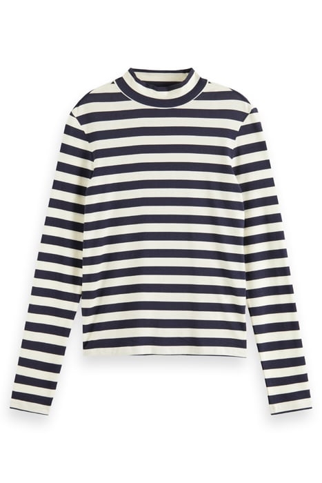 ALL OVER PRINTED LONG SLEEVED T-SHIRT BRETON STRIPE 3