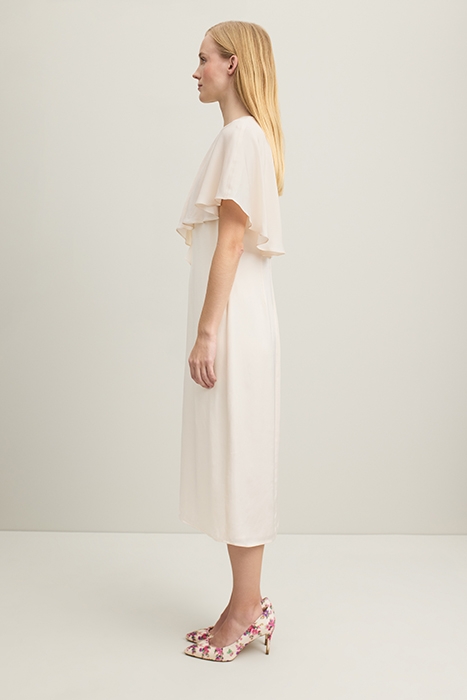 DR SADIE CREPE DRESS IVORY 3