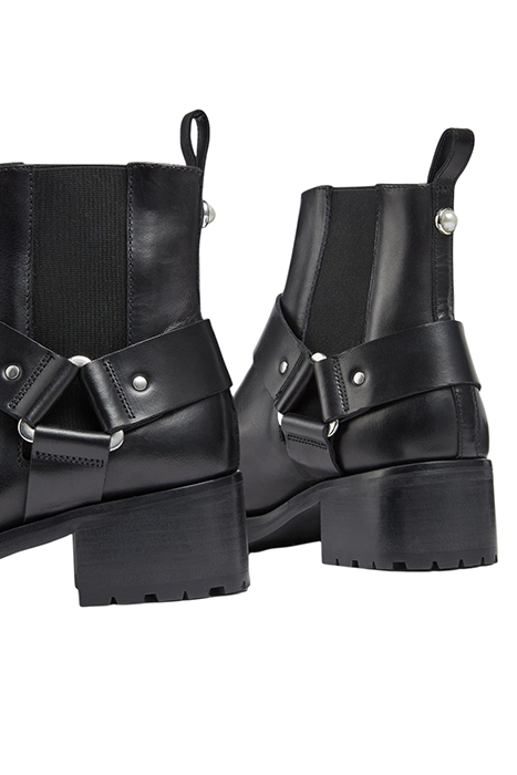 RUE - BIKER BOOT BLACK 4