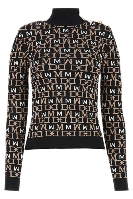 KARIN LS ALLOVER JAC ALLOVER M LOGO BLACK 4