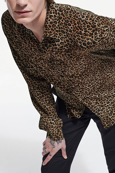 LITTLE LEO SILK SHIRT LEOPARD 4