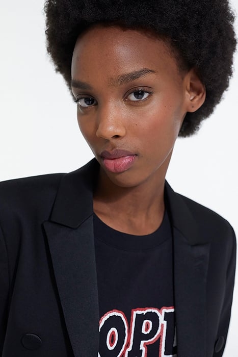 VELVET SUIT JACKET BLACK 6