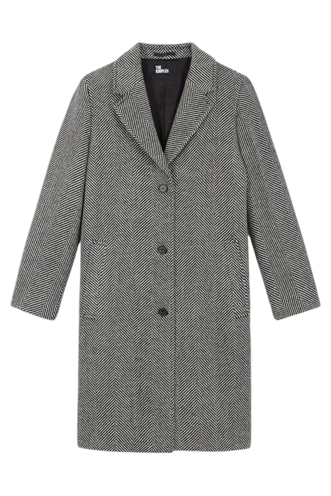 COAT DETAILED WITH TOP-STITCHED FLAP POCKETS AND ELBOW PADS 2